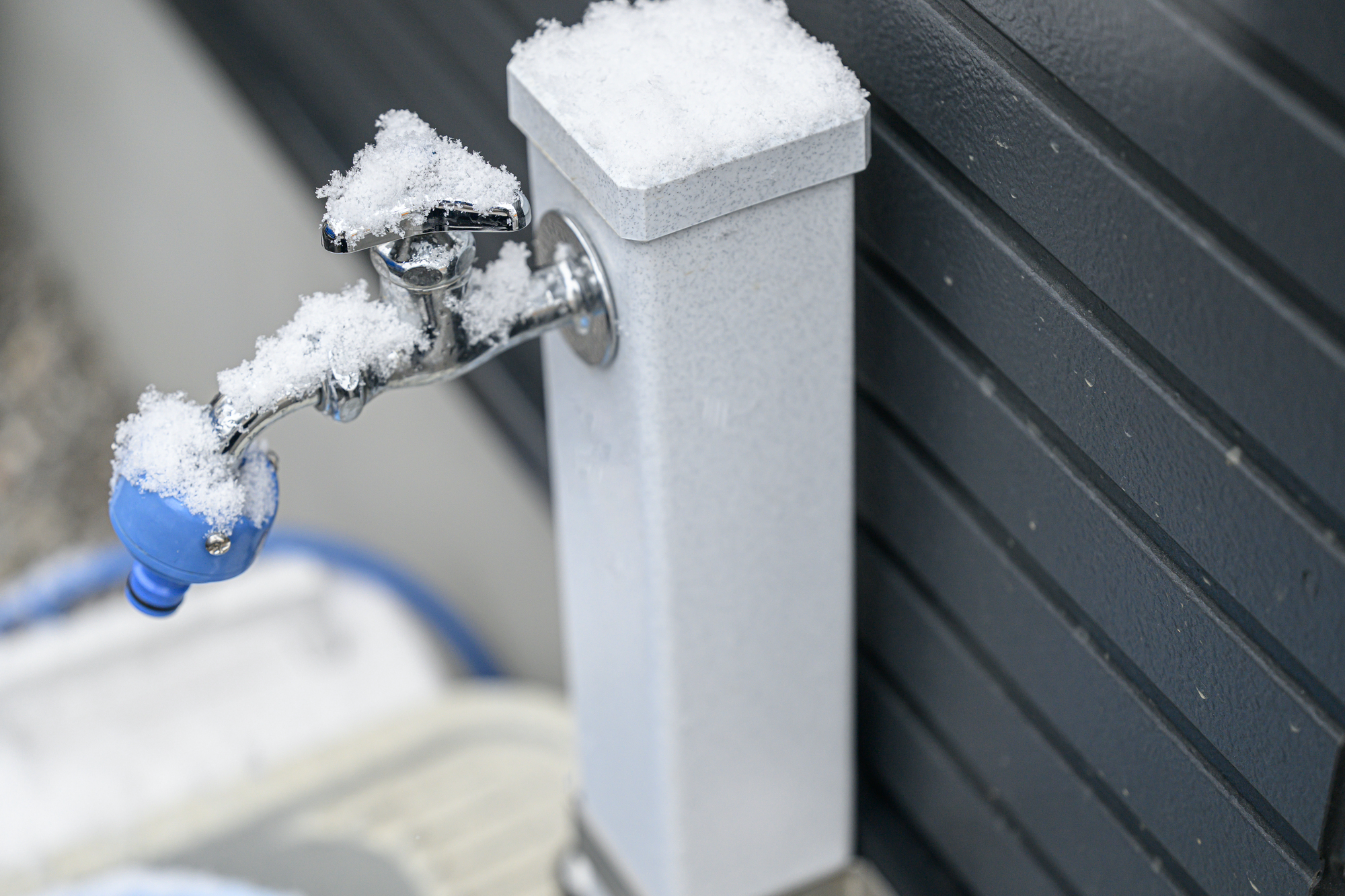 散水栓（立水栓）が凍結する原因とは